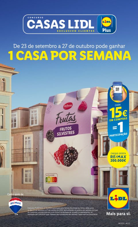 Antevisão Folhetos Lidl 23 Setembro a 27 Outubro