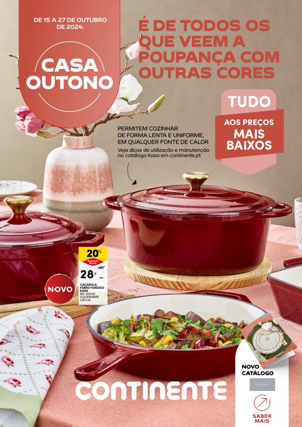 Antevisão Folhetos Continente 15 Outubro a 27 Outubro