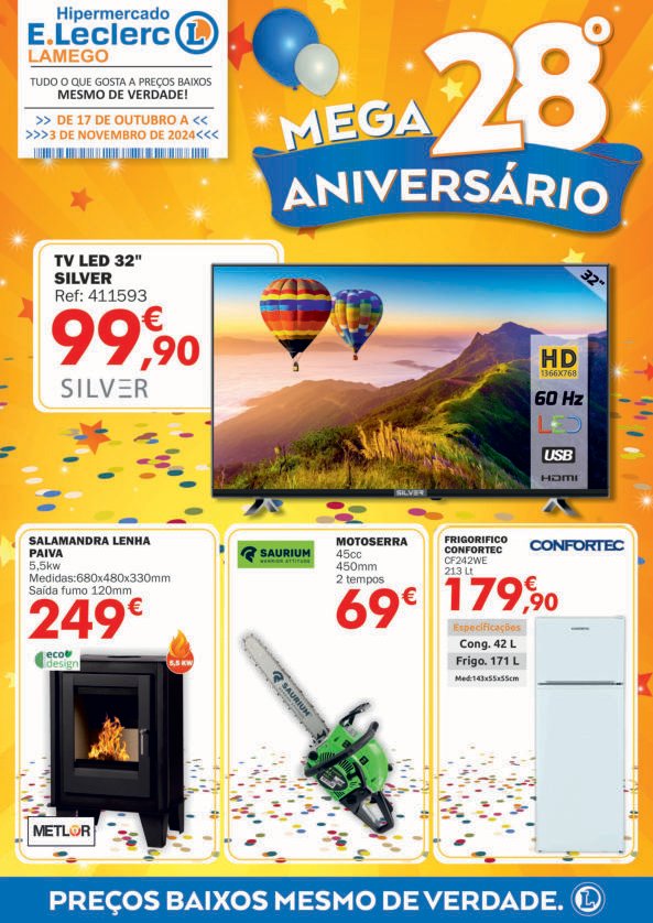 Antevisão Folhetos Leclerc 17 Outubro a 3 Novembro