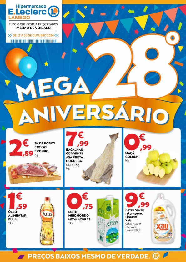 Antevisão Folhetos Leclerc 17 Outubro a 30 Outubro