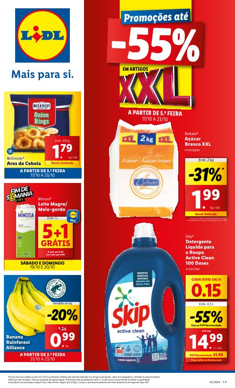 Antevisão Folhetos Lidl 17 Outubro a 23 Outubro