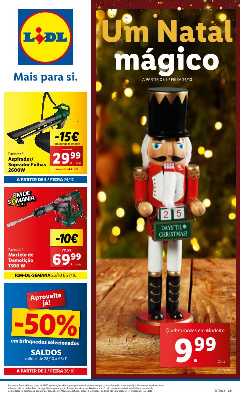 Antevisão Folhetos Lidl 28 Outubro a 3 Novembro