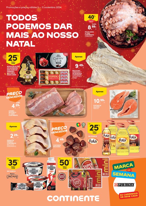 Antevisão Folhetos Continente 5 Novembro a 11 Novembro