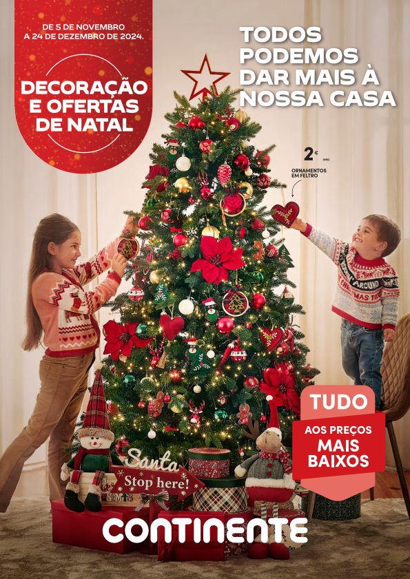 Antevisão Folhetos Continente 5 Novembro a 24 Dezembro