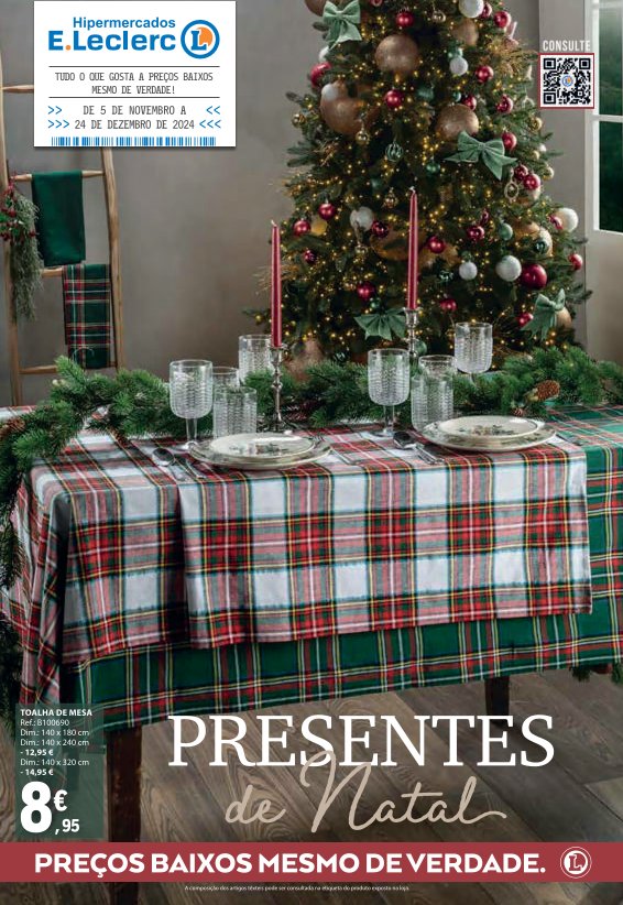 Antevisão Folhetos Lerclerc 5 Novembro a 24 Dezembro Presentes de Natal