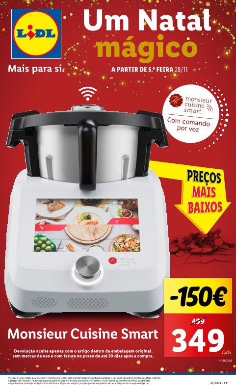 Antevisão Folhetos Lidl A Partir De 28 Novembro