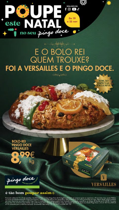 Antevisão Folhetos Pingo Doce 19 Novembro a 25 Novembro Pequenas