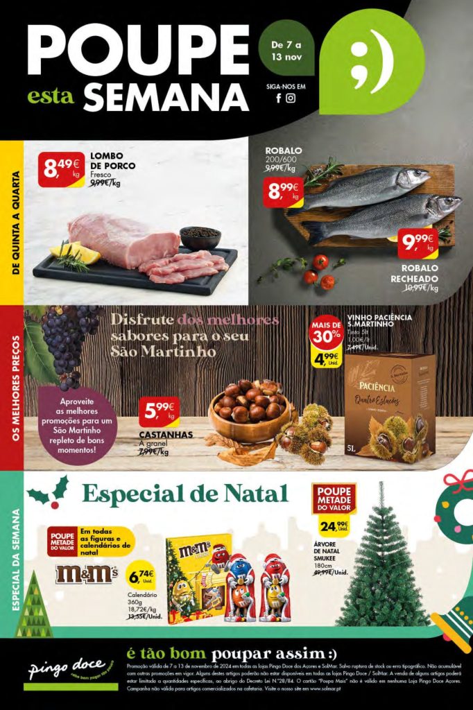 Antevisão Folhetos Pingo Doce 7 Novembro a 13 Novembro