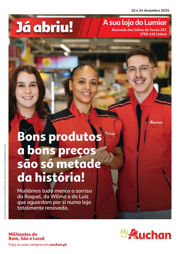 Antevisão Folhetos Auchan 10 Dezembro a 24 Dezembro