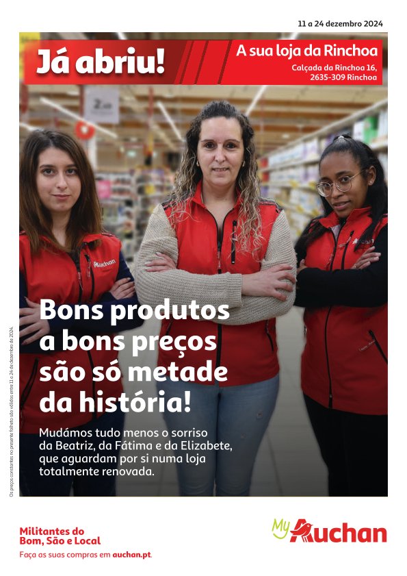 Antevisão Folhetos Auchan 11 Dezembro a 24 Dezembro
