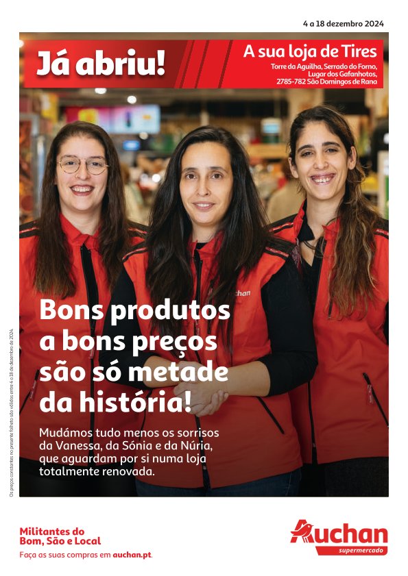 Antevisão Folhetos Auchan 4 Dezembro a 18 Dezembro