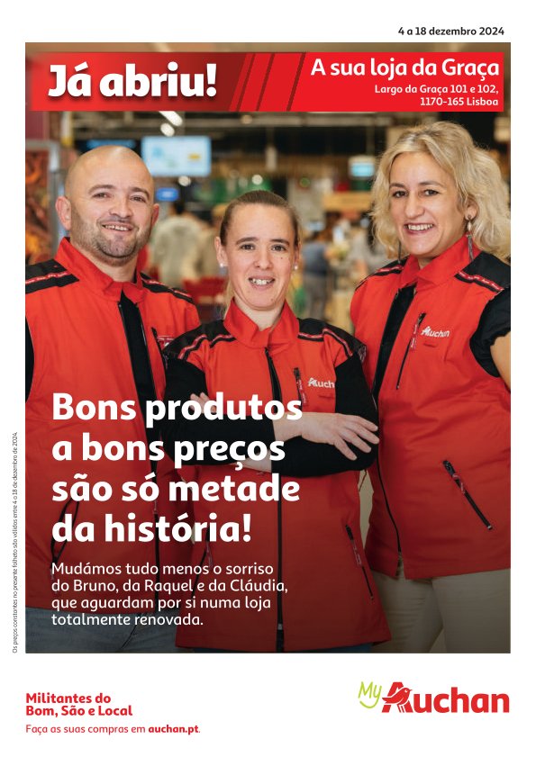 Antevisão Folhetos Auchan 4 Dezembro a 18 Dezembro