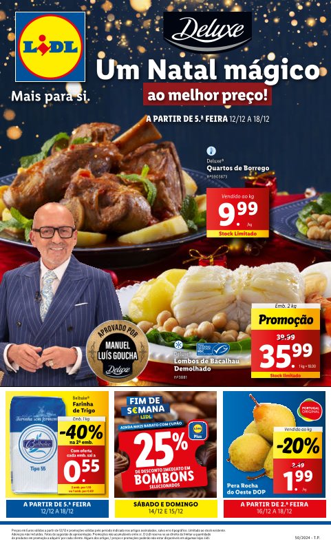 Antevisão Folhetos Lidl 6 Dezembro a 12 Dezembro a 18 Dezembro
