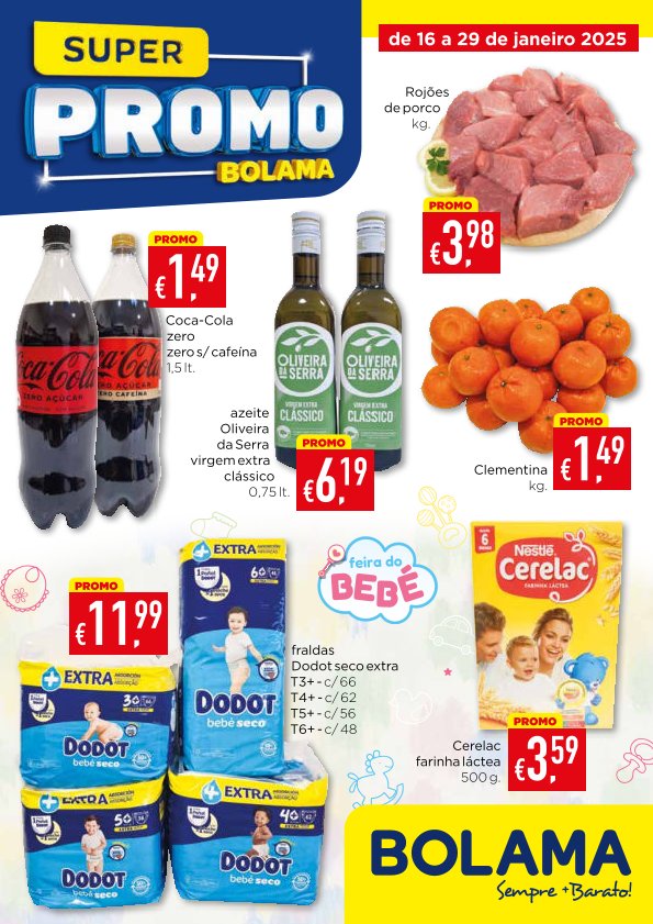 Antevisão Folhetos Bolama 16 Janeiro a 29 Janeiro