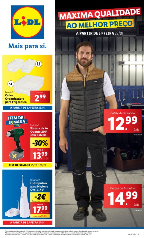 Antevisão Folhetos Lidl A Partir 23 Janeiro