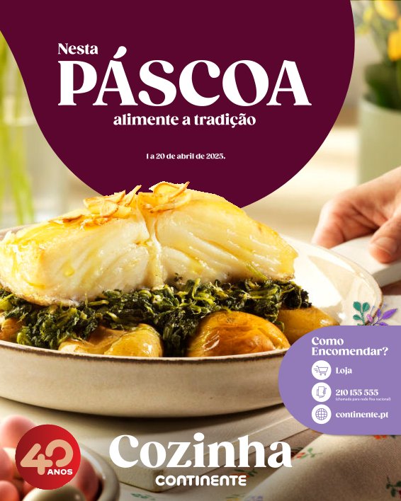Antevisão Folhetos Continente 1 de Abril a 20 de Abril Cozinha