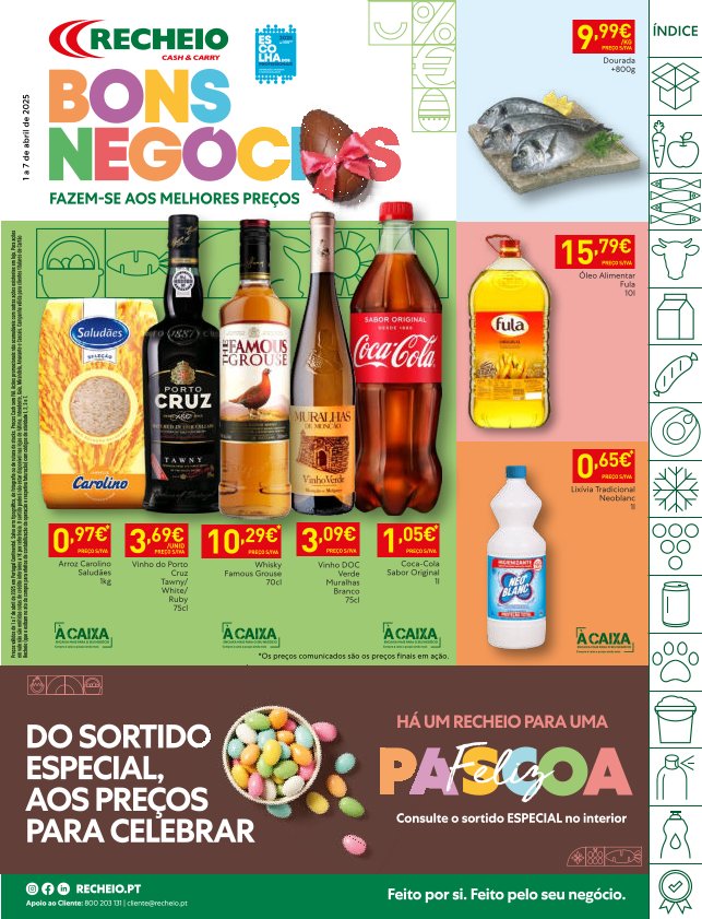 Antevisão Folhetos Recheio 1 de Abril a 7 de Abril